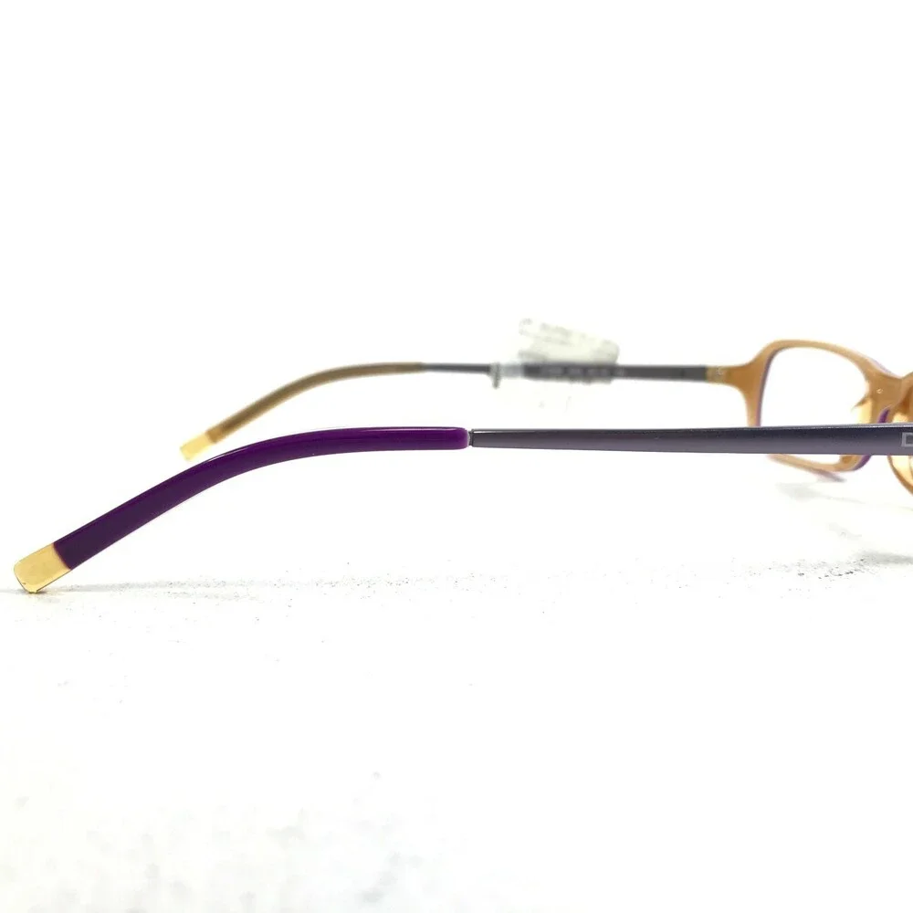 DKNY Eyeglasses Frames DY4559 3279 Clear Brown Purple Cat Eye 50-16-135